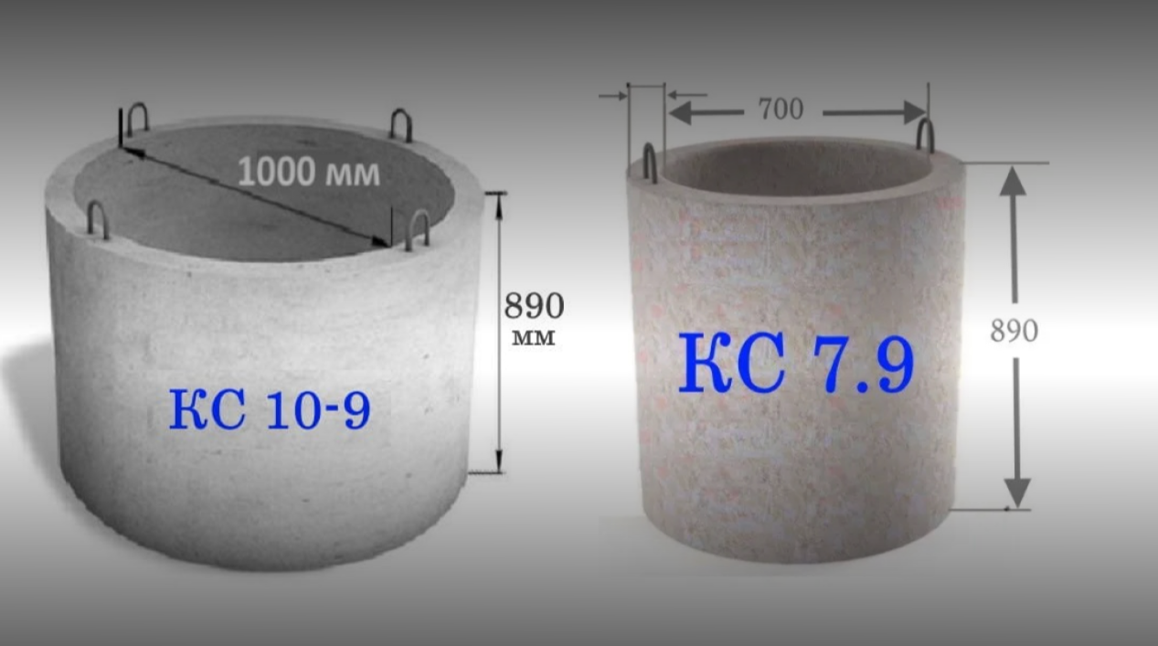 Спецпредложение: ЖБИ кольца КС10-9 и КС7-9