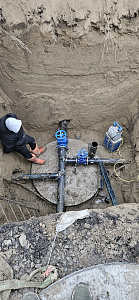 Водопроводный колодец